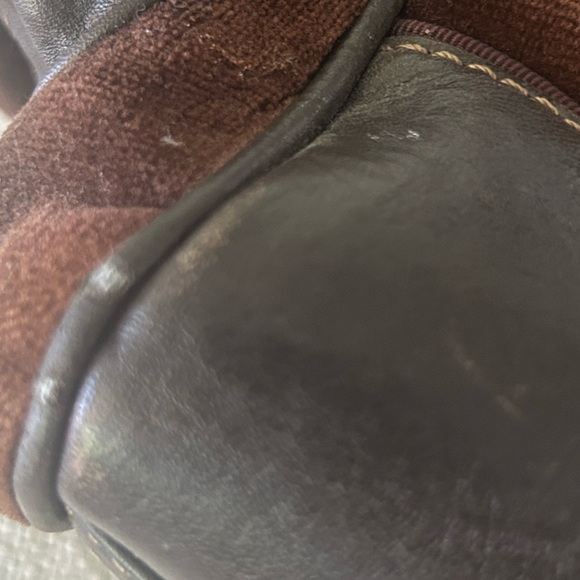 Juicy Couture Brown and Black Suede Tote - Picture 10 of 10